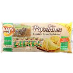 Lay's chips paysannes 6x27.5g 165g