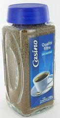 CASINO Café soluble lyophilisé - Décaféiné 200g