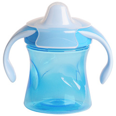Tasse inversable Mots D'enfants Bleu sans bisphenol A