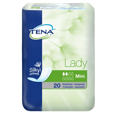 Serviettes hygiéniques Lady Silky Softness mini Tena