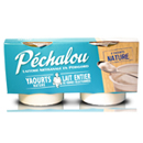 Pechalou yaourt nature lait entier 4x125g