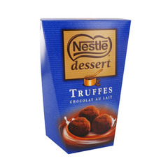 Nestlé dessert truffes chocolat au lait 250g