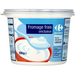 Fromage blanc nature 3,2% mg Carrefour