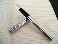 Waterman stylo plume chrome