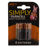 DURACELL : Simply - Piles AAA LR03