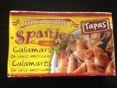 Calamars en sauce américaine SPANICO, boîte de 72g