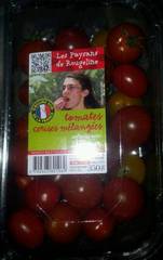 Tomate Cerise mélangée, catégorie Extra, France, barquette 350g