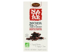 Chocolat noir Cemoi 64% cacao Equateur bio 100g