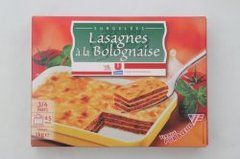 Lasagnes a la bolognaise U, 1kg