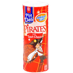 Biscuits P'tit deli Pirates Tout chocolat 330g