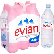 Evian Eau minérale plate 6 x 1,5 l