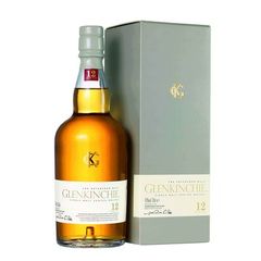 Scotch whisky single malt GLENKINCHIE, 12 ans d'age, 43°, 70cl