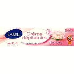 Labell, Creme depilatoire aloe vera beurre de karite, peaux normales, le tube de 200ml