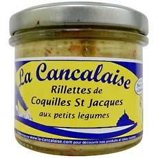 Rillettes de St Jacques aux petits legumes LA CANCALAISE, 110g