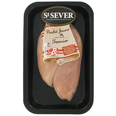 Filet poulet jaune Saint Sever Fermier label rouge x2 290g