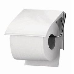 Porte rouleau papier toilette blanc