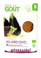 Good Gout bio pennes aux aubergines 190g des 8mois
