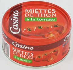 Miettes de thon a la tomate