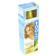 Spray eclaircissant CRISTAL SOLEIL, 100% blonde, 125ml