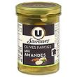 Olives farcies amandes U SAVEURS, bocal de 115g