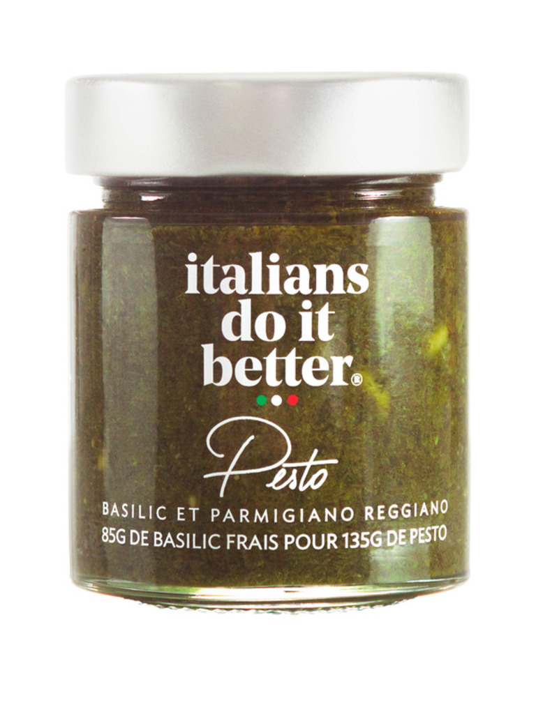 Italians do it better al pesto