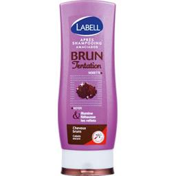 Brun Tentation, apres-shampooing cheveux colores ou meches, le flacon de 200ml