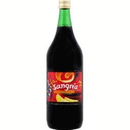Sangria, boisson aromatisee a base de vin, prete a consommer, la bouteille de 150cl