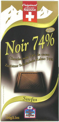 Chocolat noir 74% Orset
