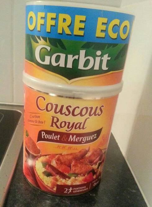 Couscous Royal poulet & merguez