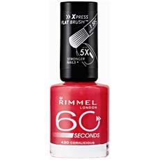 Vernis a ongles 60 Seconds RIMMEL, n°430 Coralicious, 8ml