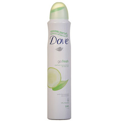 Dove Deodorant atomiseur Go Fresh Concombre/the vert 200ml