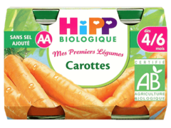 Biologique - Mes premiers legumes carotte (des 4 mois)