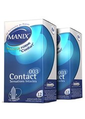 MANIX Contact Préservatifs x 24