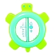 Thermometre de bain tortue ondes positives bleu