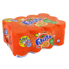 Fanta orange mini-boites 12x15cl