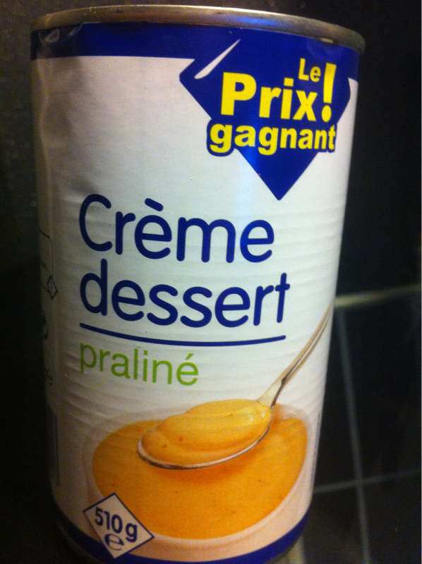 Crème dessert praliné, 510g