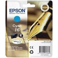 Epson, Cartouche serie stylo plume 16 couleur cyan, la cartouche d'encre
