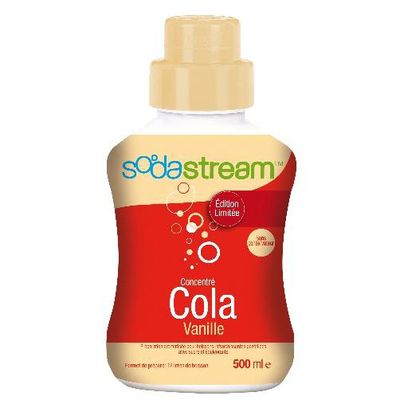 Sodastream, Concentre cola vanille, la bouteille de 500 ml