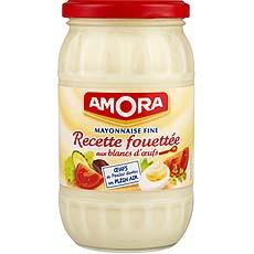 Amora mayonnaise recette fouettee aux blancs d'oeufs bocal 465g