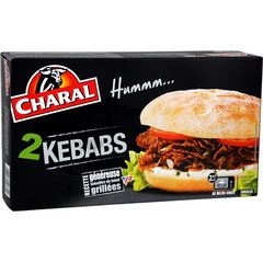 Charal micro one kebabs 2x250g