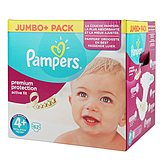 Couches Pampers Active Fit T4 + Jumbo + x62