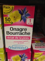 Vitarmonyl Onage Bourrache 50 capsules
