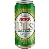 Bière Pils Meteor boite 50cl