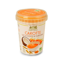 City Cup - Soupe carotte, lait de coco, curcuma BIO