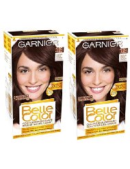 Garnier Belle Color Terre de Soleil 3.23 Coloration Permanente Châtain Fonce - Lot de 2