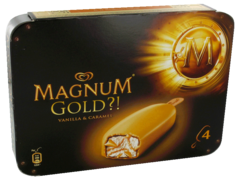 Magnum Gold - Glace Vanille Sauce Caramel