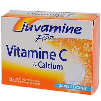 Fizz vitamine C + calcium JUVAMINE