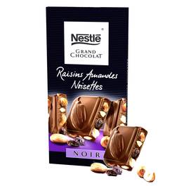 Nestle Grand Chocolat Raisins Noisettes Amandes 200g