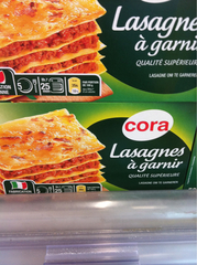 Cora lasagnes a garnir 500g