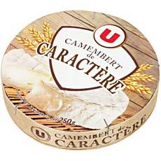 Camembert de caractere au lait pasteurise U, 22%MG, 250g
